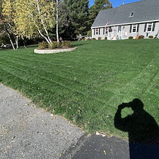 Aeration and Slice Seeding in Hanson, MA 1