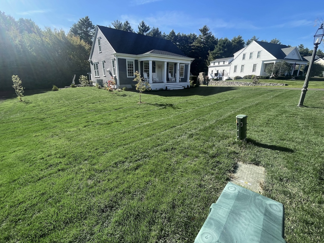 Soil Install, Aeration, and Slice Seeding in Middleboro, MA Thumbnail